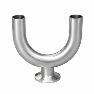 U-Shaped Tee | Stainless Steel Sanitary Flanged Fitting