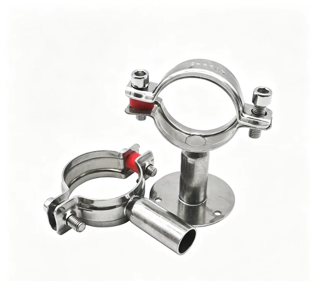 Cuff Support | Stainless Steel Sanitary Pipe Support