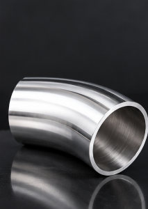 Alternative view of Sanitary 45° Elbow | Stainless Steel Hygienic Pipe Fitting