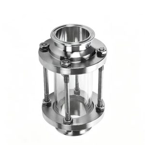 Quick-Install Sanitary Sight Glass | Stainless Steel Pipe Fitting