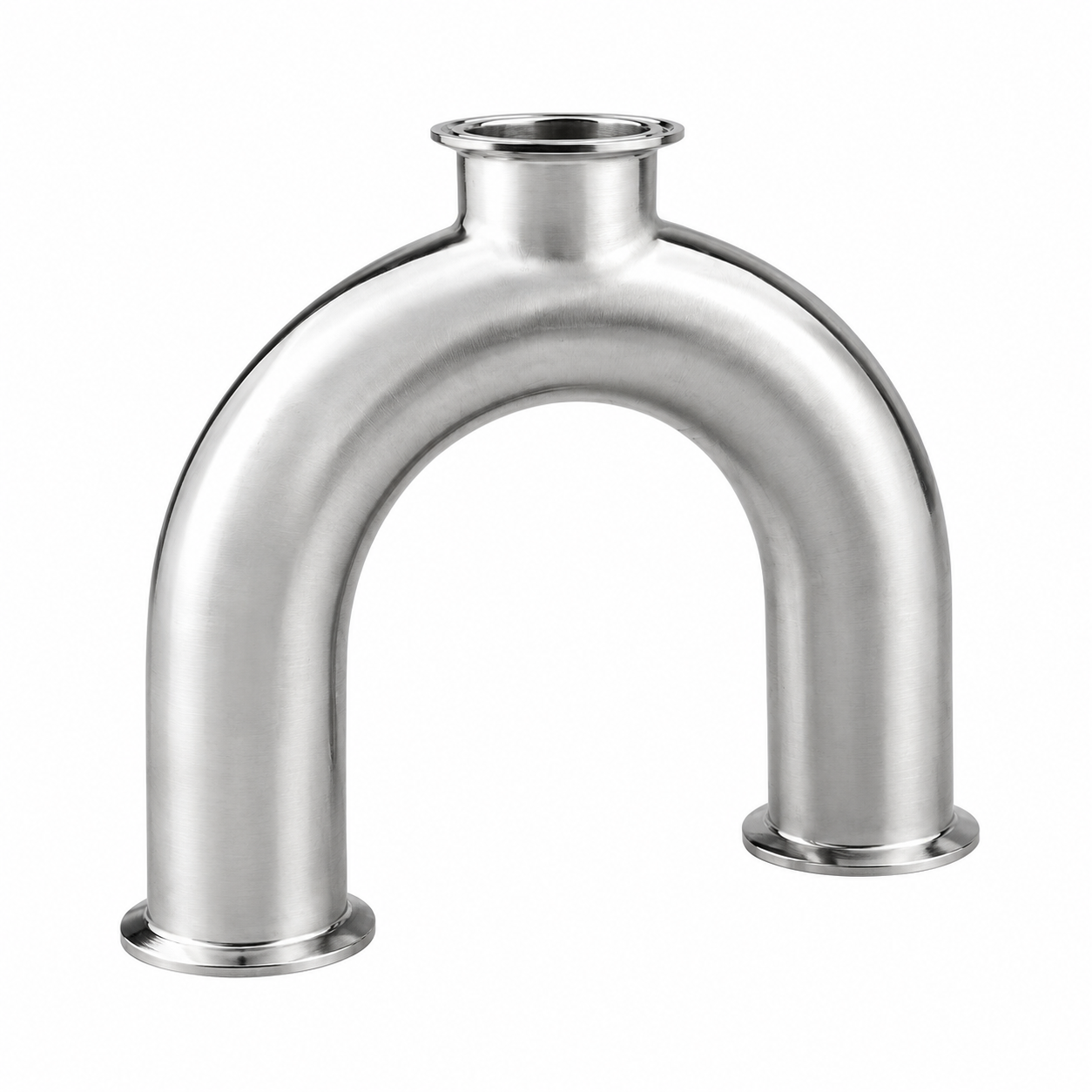 Card-Type U-Shaped Tee | Stainless Steel Sanitary Pipe Fitting
