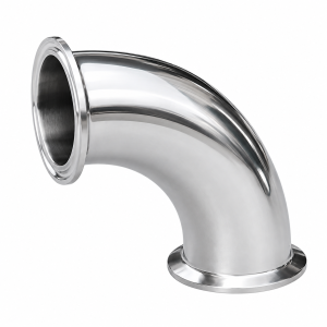 90 Degree Quick Installation Elbow | Stainless Steel Sanitary Pipe Fitting