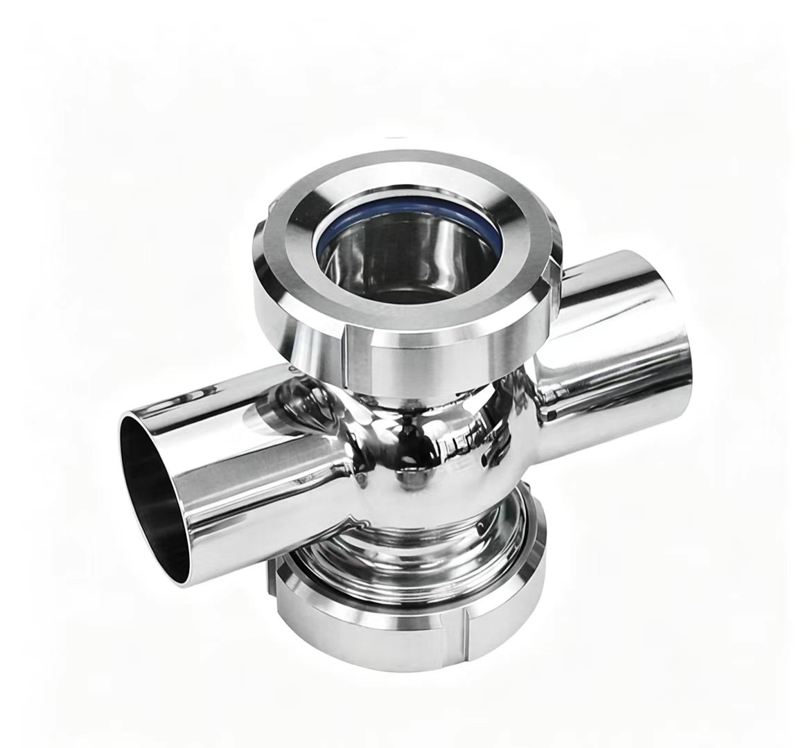 Viewing Mirror | Stainless Steel Sanitary Sight Glass