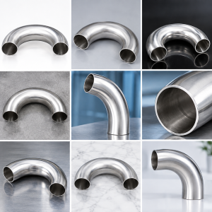 Alternative view of 180 Degree Elbow | Stainless Steel Sanitary Pipe Fitting