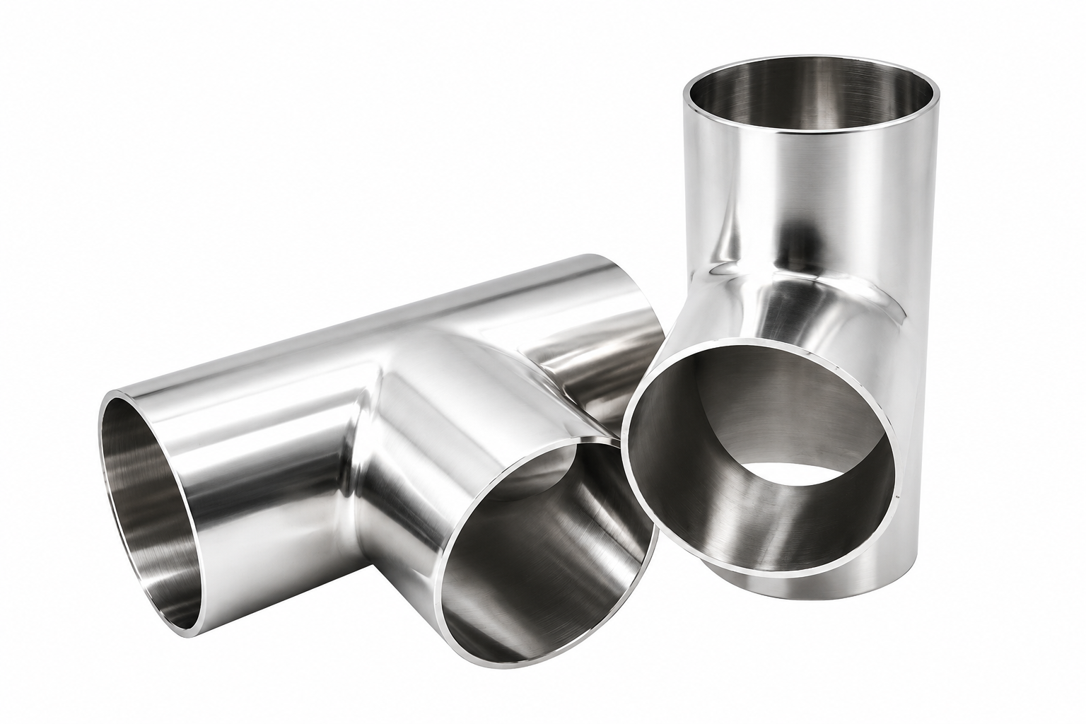 Welded Three-Way Connector | Stainless Steel Sanitary Pipe Fitting