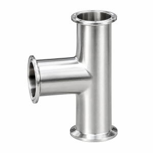 Quick-Install T-Shaped Three-Way Connector | Stainless Steel Sanitary Tee