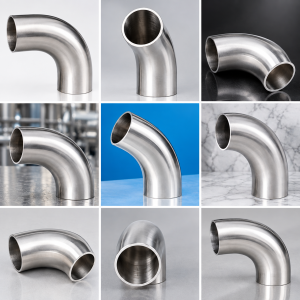 Alternative view of 90 Degree Long Elbow | Stainless Steel Sanitary Pipe Fitting