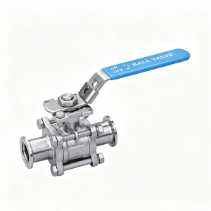 3PC Vacuum Ball Valve | Stainless Steel Sanitary Valve