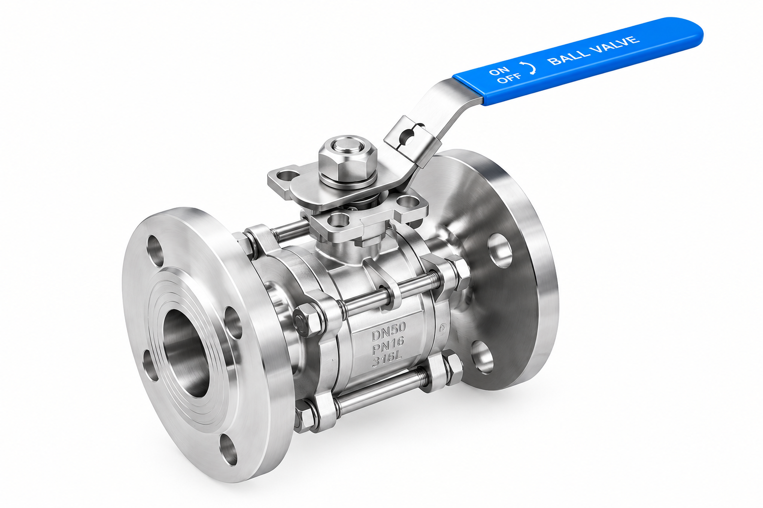 Flanged Ball Valve | Stainless Steel Sanitary Valve