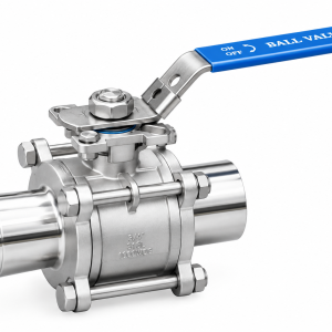 Three-Piece Welded Ball Valve | Stainless Steel Sanitary Valve
