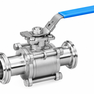 High Platform External Thread Ball Valve | Stainless Steel Sanitary Valve