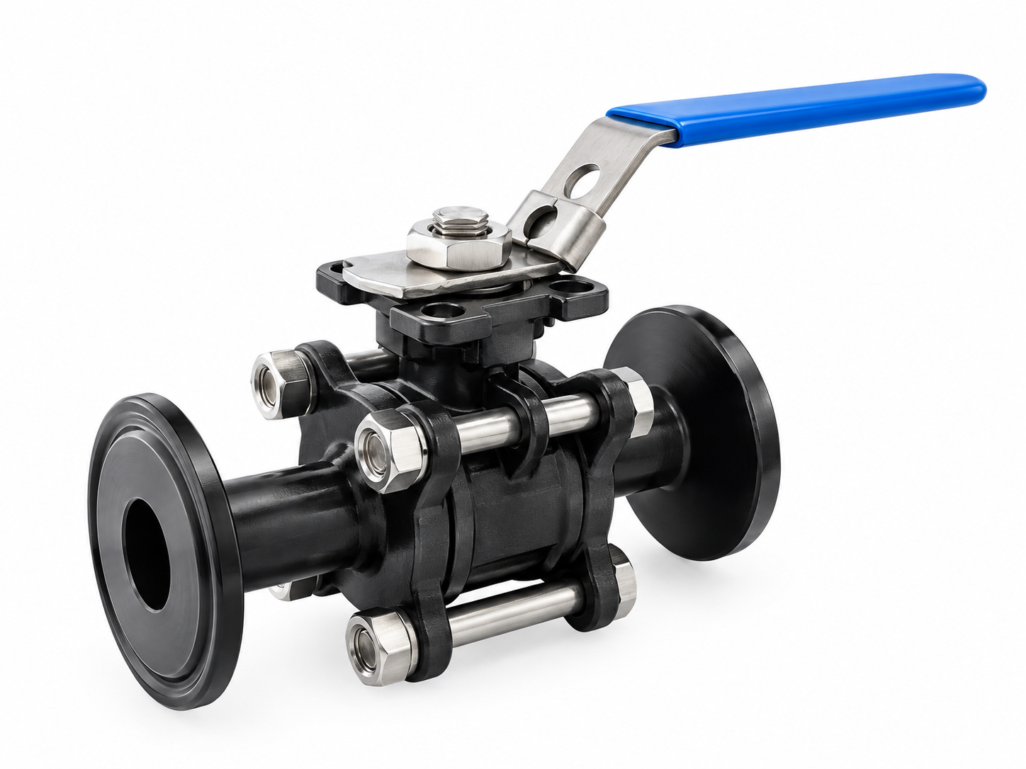 Fluorine-Lined Ball Valve | Stainless Steel Sanitary Valve