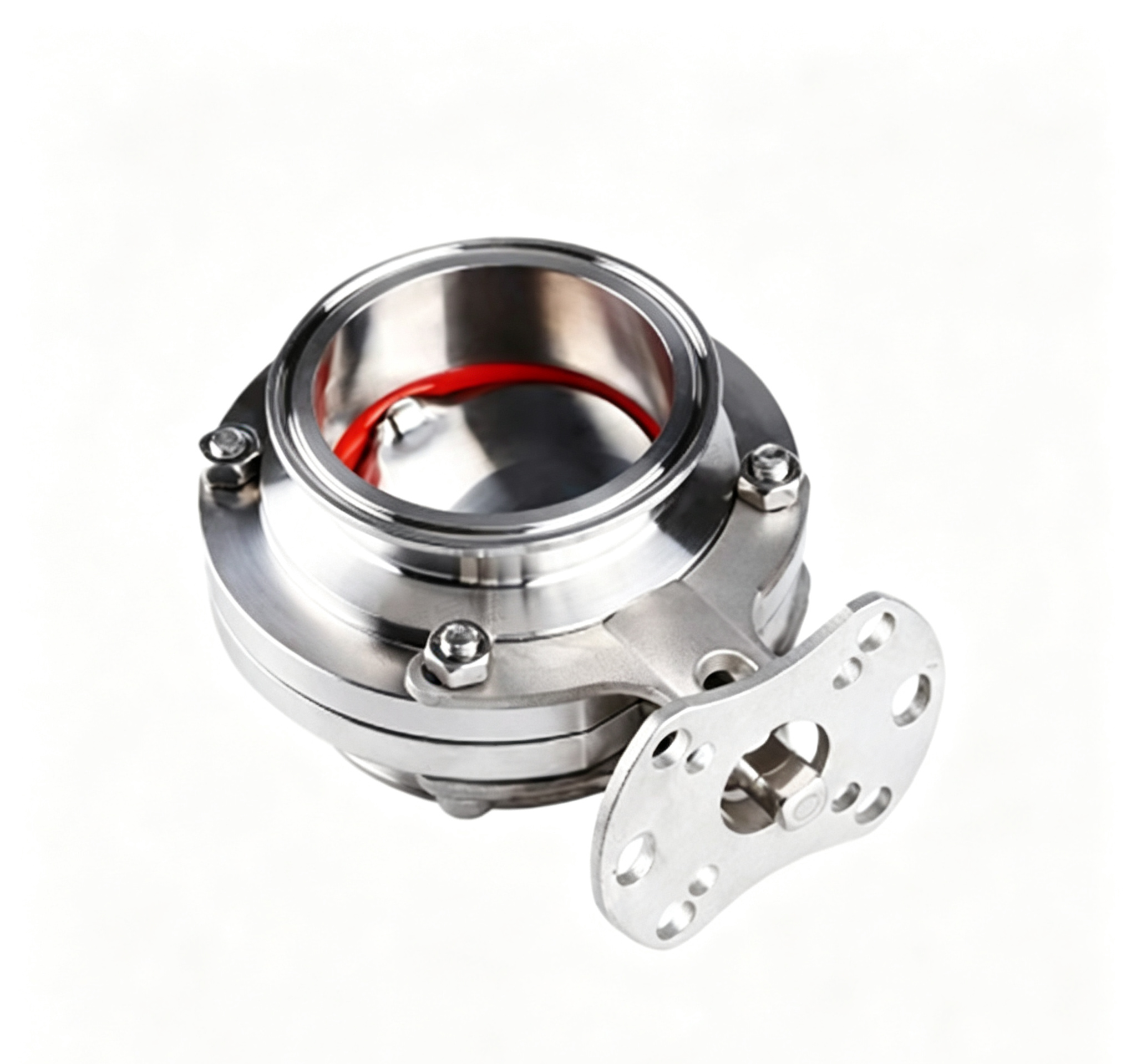 Quick-Installation High-Platform Butterfly Valve | Stainless Steel Sanitary Valve