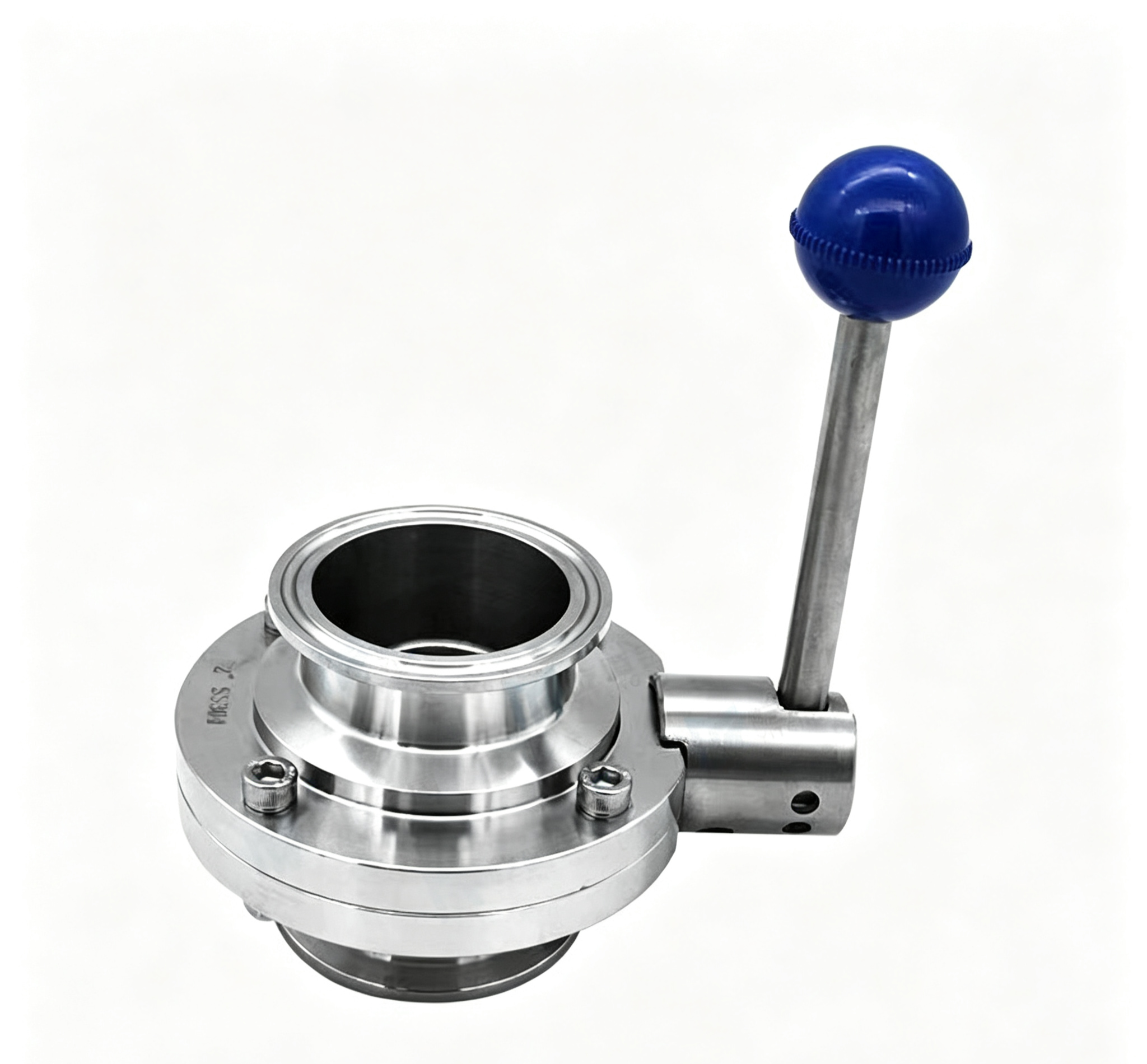 Sanitary-Grade Welded Butterfly Valve | Stainless Steel Sanitary Valve