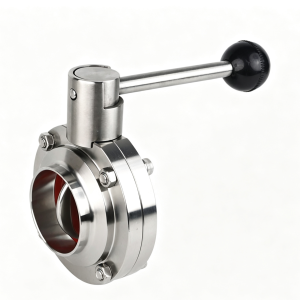 Sanitary-Grade Welded Butterfly Valve | Stainless Steel Sanitary Valve