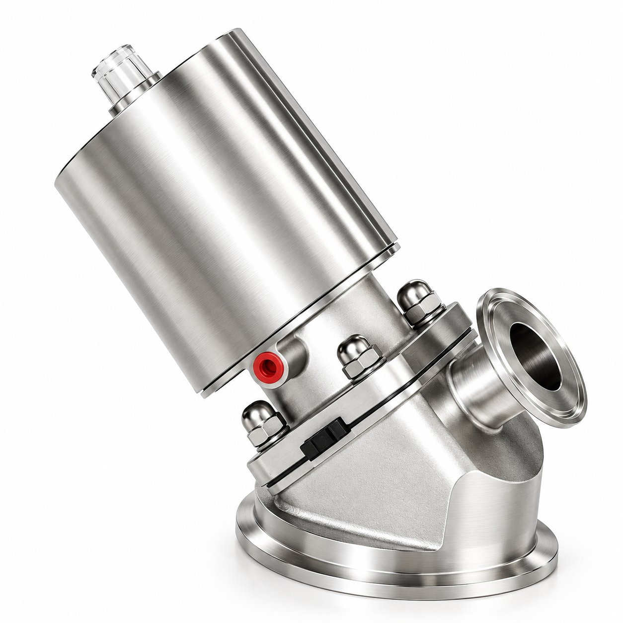 Pneumatic Tank Bottom Valve | Stainless Steel Sanitary Valve