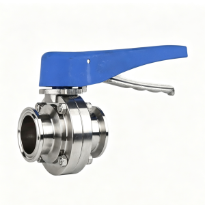 Sanitary-Grade Quick-Installation Butterfly Valve | Stainless Steel Sanitary Valve