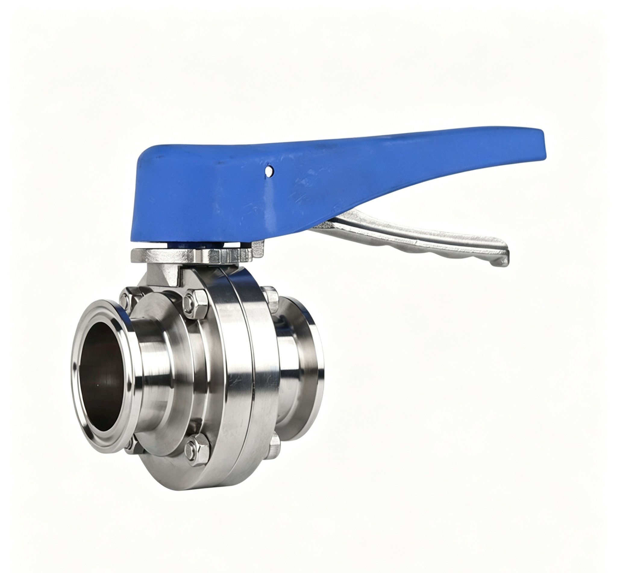 Sanitary-Grade Quick-Installation Butterfly Valve | Stainless Steel Sanitary Valve