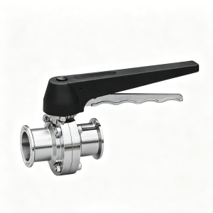 Duck-Billed Quick-Release Butterfly Valve | Stainless Steel Sanitary Valve