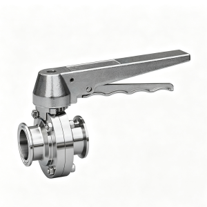 Duck-Billed Quick-Release Butterfly Valve | Stainless Steel Sanitary Valve