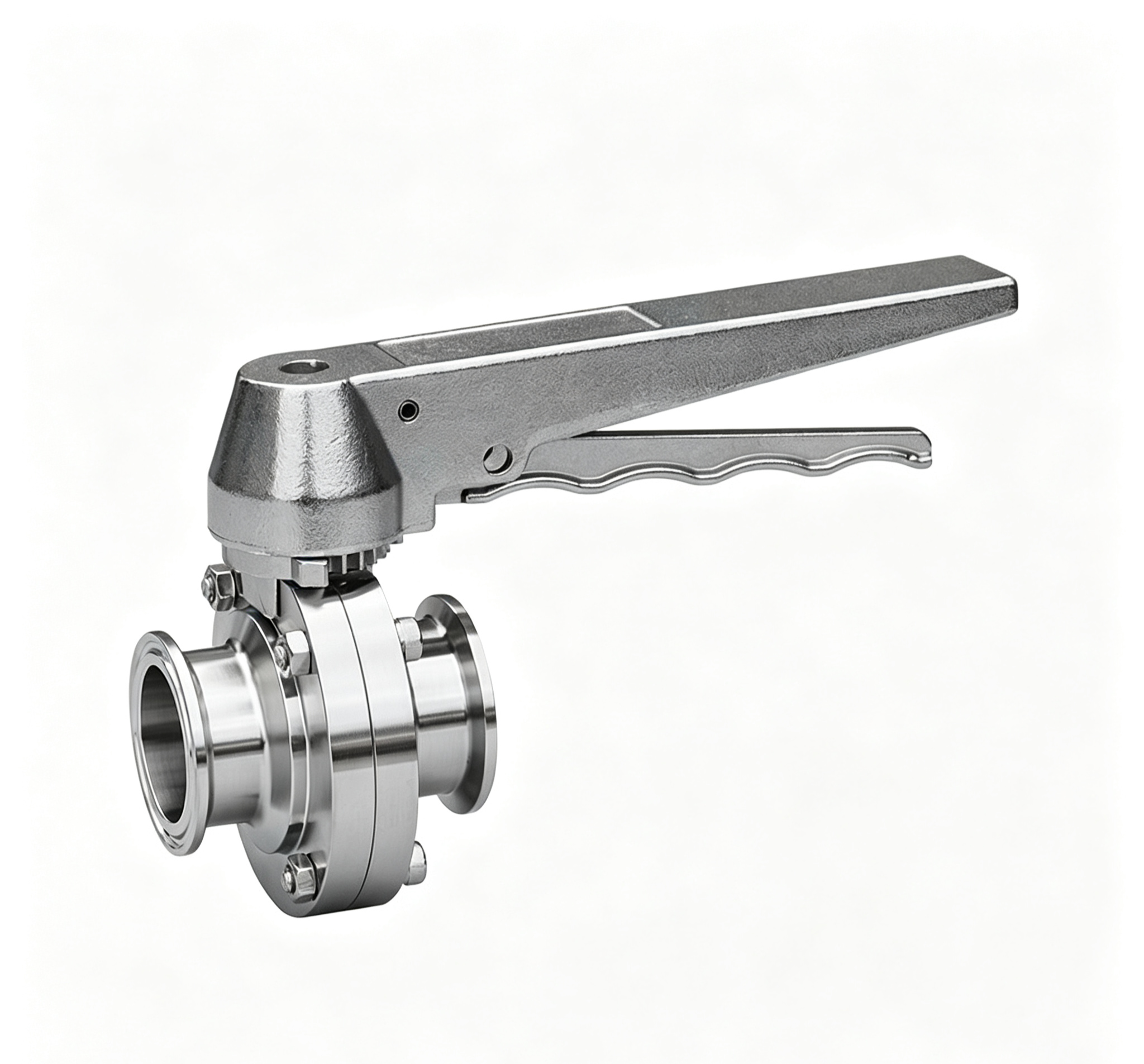 Duck-Billed Quick-Release Butterfly Valve | Stainless Steel Sanitary Valve