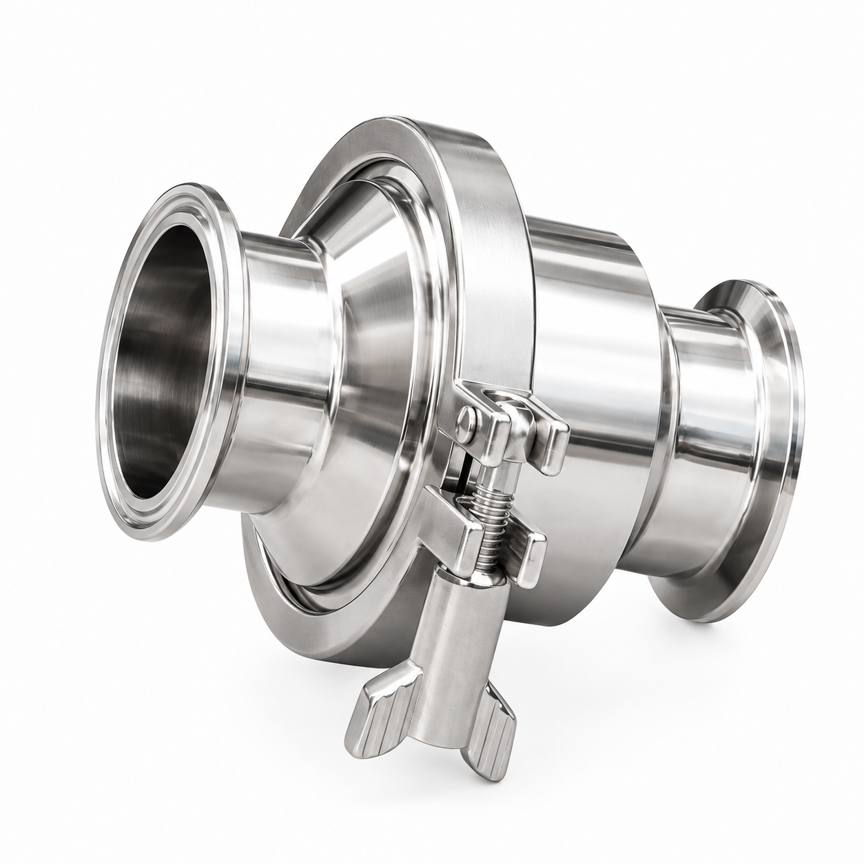 Quick-Install Lightweight Check Valve | Stainless Steel Sanitary Valve