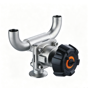 U-Shaped Three-Way Diaphragm Valve | Stainless Steel Sanitary Valve