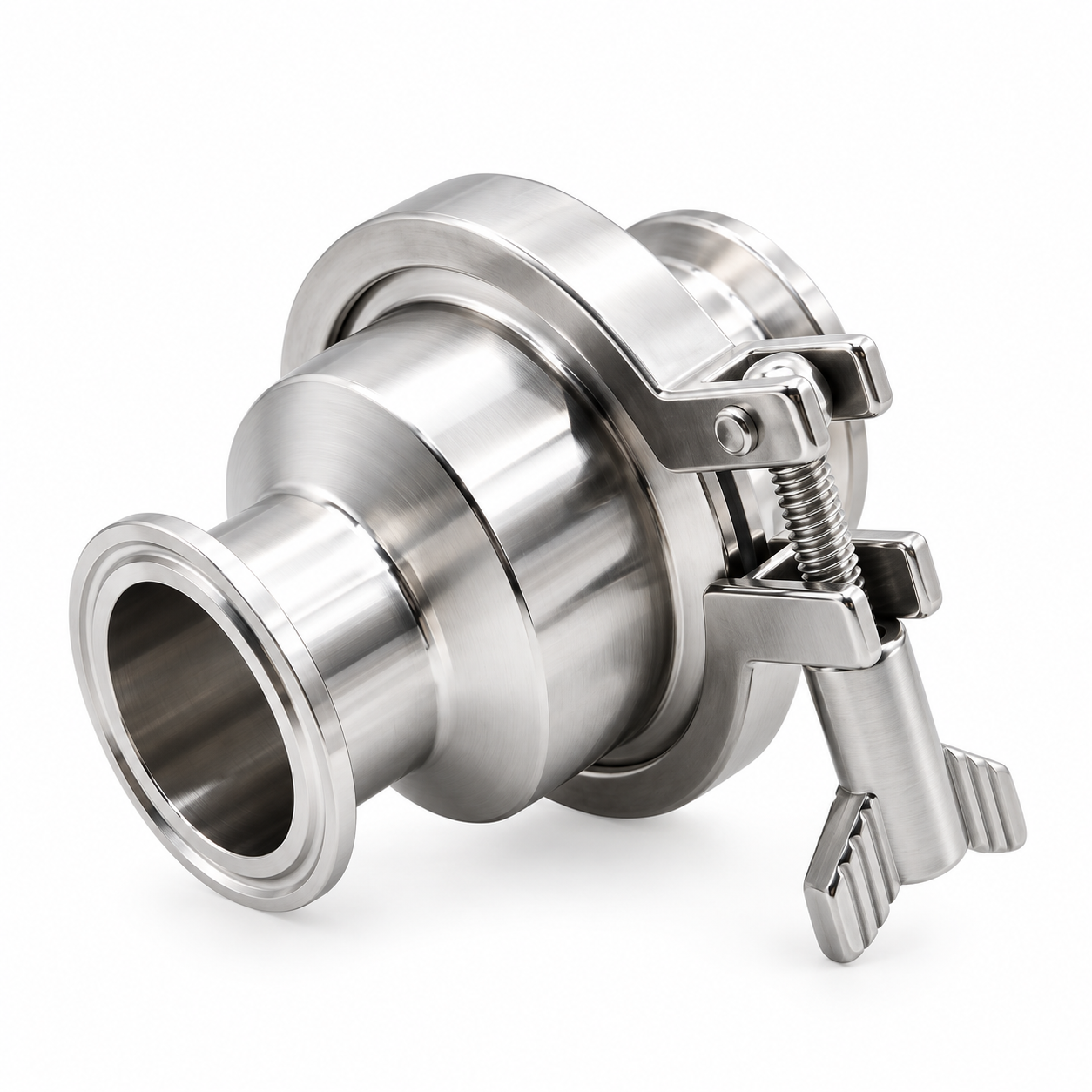 Quick-Install Check Valve | Stainless Steel Sanitary Valve