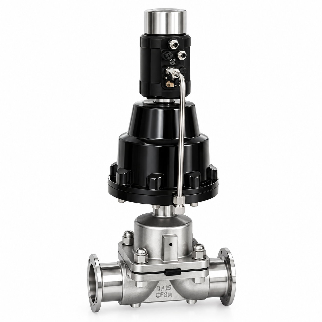 Adjustable Pneumatic Quick-Installation Diaphragm Valve | Stainless Steel Sanitary Valve