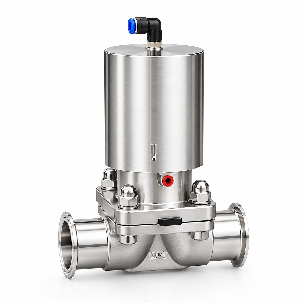 Pneumatic Diaphragm Valve | Stainless Steel Sanitary Valve