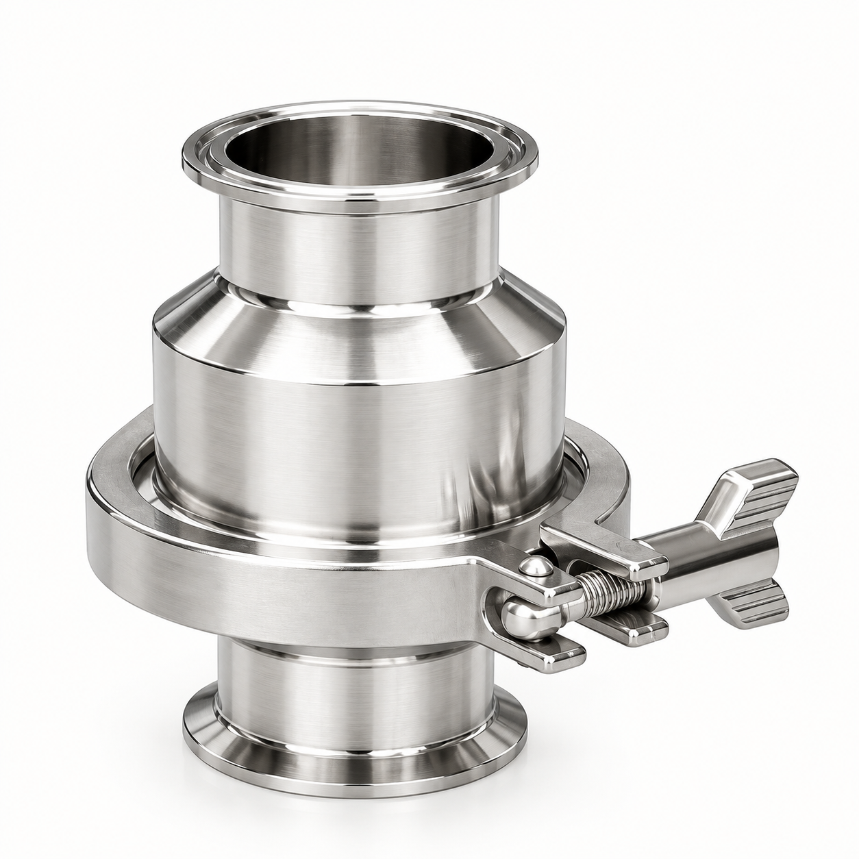 Quick-Install Check Valve | Stainless Steel Sanitary Valve