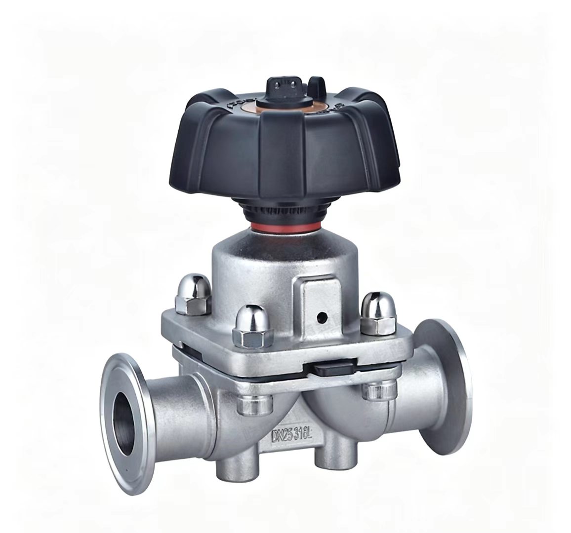 Straight-Through Diaphragm Valve | Stainless Steel Sanitary Valve